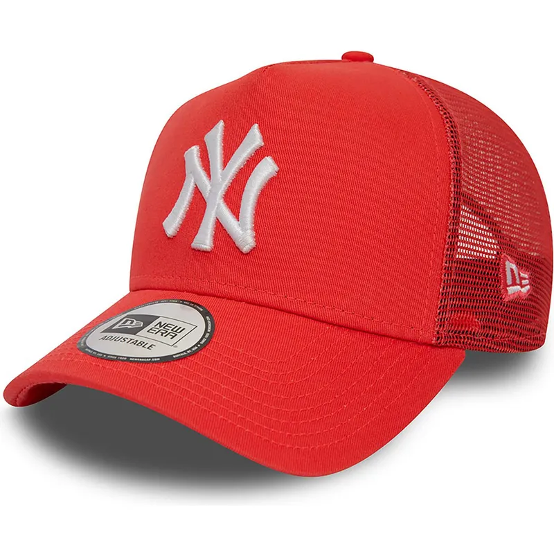 mutzen-gebogen-rot-snapback-a-frame-league-essential-der-new-york-yankees-mlb-von-new-era mutzen-gebogen-rot-snapback-a-frame-league-essential-der-new-york-yankees-mlb-von-new-era
