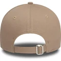 mutzen-gebogen-braun-verstellbares-band-negro-9twenty-league-essential-der-new-york-yankees-mlb-von-new-era