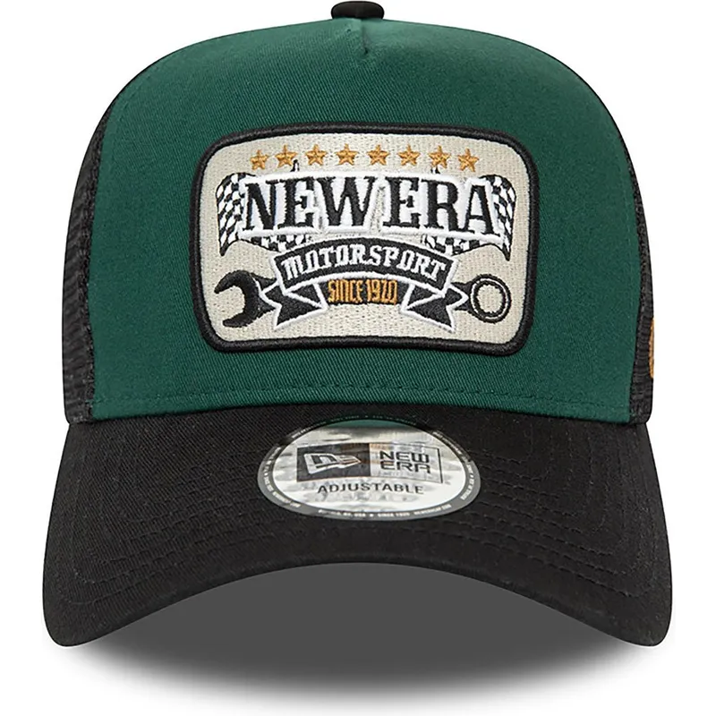 mutzen-gebogen-grun-snapback-a-frame-von-new-era