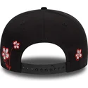 mutzen-flach-schwarz-snapback-9fifty-flower-icon-der-new-york-yankees-mlb-von-new-era