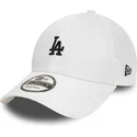 verstellbare-weisse-9forty-home-field-trucker-kappe-der-los-angeles-dodgers-mlb-von-new-era