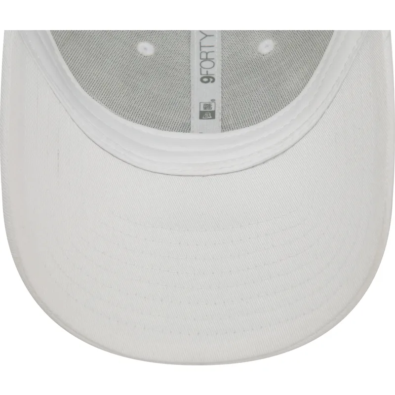 weisse-verstellbare-9forty-home-field-trucker-cap-der-los-angeles-dodgers-mlb-von-new-era