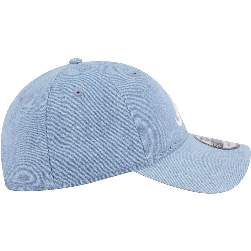 mutzen-gebogen-blau-verstellbares-band-9twenty-washed-denim-der-atlanta-braves-mlb-von-new-era mutzen-gebogen-blau-verstellbares-band-9twenty-washed-denim-der-atlanta-braves-mlb-von-new-era