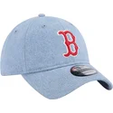 boston-red-sox-mlb-new-era-9twenty-verstellbare-kappe-in-gewaschenem-denim-blau