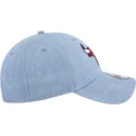 cappellino-curvo-blu-regolabile-9twenty-washed-denim-di-chicago-bulls-nba-di-new-era