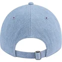 mutzen-gebogen-blau-verstellbares-band-9twenty-washed-denim-der-los-angeles-lakers-nba-von-new-era