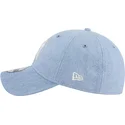 mutzen-gebogen-blau-verstellbares-band-9twenty-washed-denim-der-new-york-yankees-mlb-von-new-era