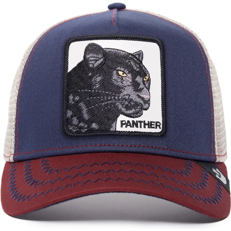 truckerkeps-marinbla-beige-och-rod-panter-the-panther-the-farm-fran-goorin-bros