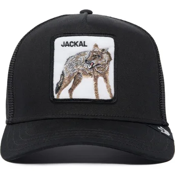 Gorra trucker nera chacal Jackal The Farm Premium di Goorin Bros.