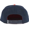 cappello-piatto-blu-navy-e-marrone-snapback-lupo-lone-wolf-one-pack-the-farm-flats-di-goorin-bros