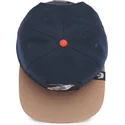 gorra-plana-azul-marino-y-marron-snapback-lobo-lone-wolf-one-pack-the-farm-flats-de-goorin-bros