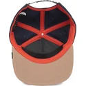 cappello-piatto-blu-navy-e-marrone-snapback-lupo-lone-wolf-one-pack-the-farm-flats-di-goorin-bros