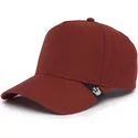 rote-gebogene-snapback-kappe-the-farm-nude-von-goorin-bros