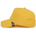 goorin-bros-the-farm-nude-gelbe-snapback-cap-mit-gebogenem-schirm