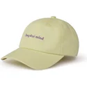 pica-pica-curved-brim-feng-shui-mind-yellow-adjustable-cap