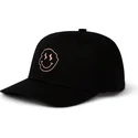 schwarze-snapback-kappe-mit-gebogenem-schirm-smiley-face-von-pica-pica