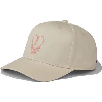 Gorra curva beige snapback Heartbreak Hotel de Pica Pica