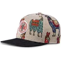 grau-schwarze-snapback-cap-lama-linen-von-djinns
