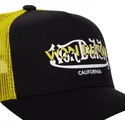 gorra-trucker-nera-e-gialla-bla-ct-di-von-dutch