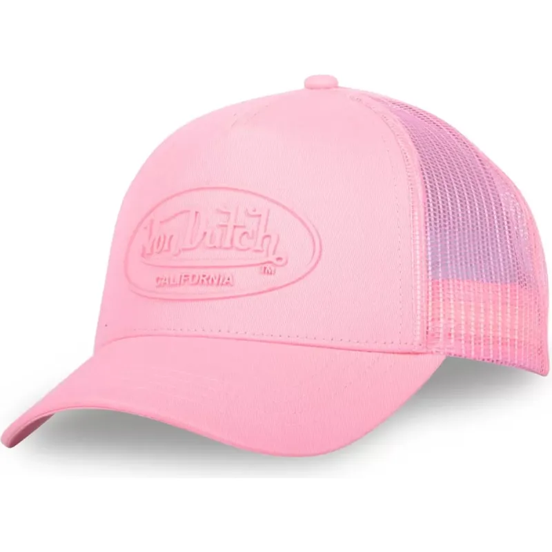 cappellino-trucker-rosa-log03-di-von-dutch