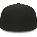 schwarze-enganliegende-59fifty-essential-flat-cap-von-new-era