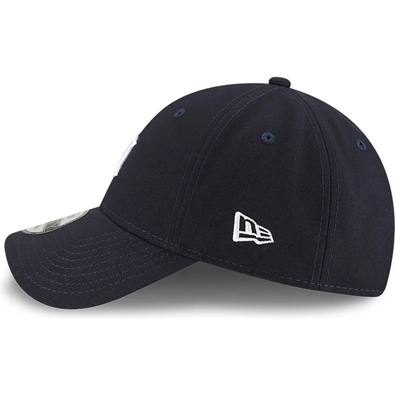 marineblaue-verstellbare-curved-cap-9forty-the-league-der-detroit-tigers-mlb-von-new-era