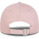 new-era-curved-brim-white-logo-9forty-league-essential-new-york-yankees-mlb-light-pink-adjustable-cap