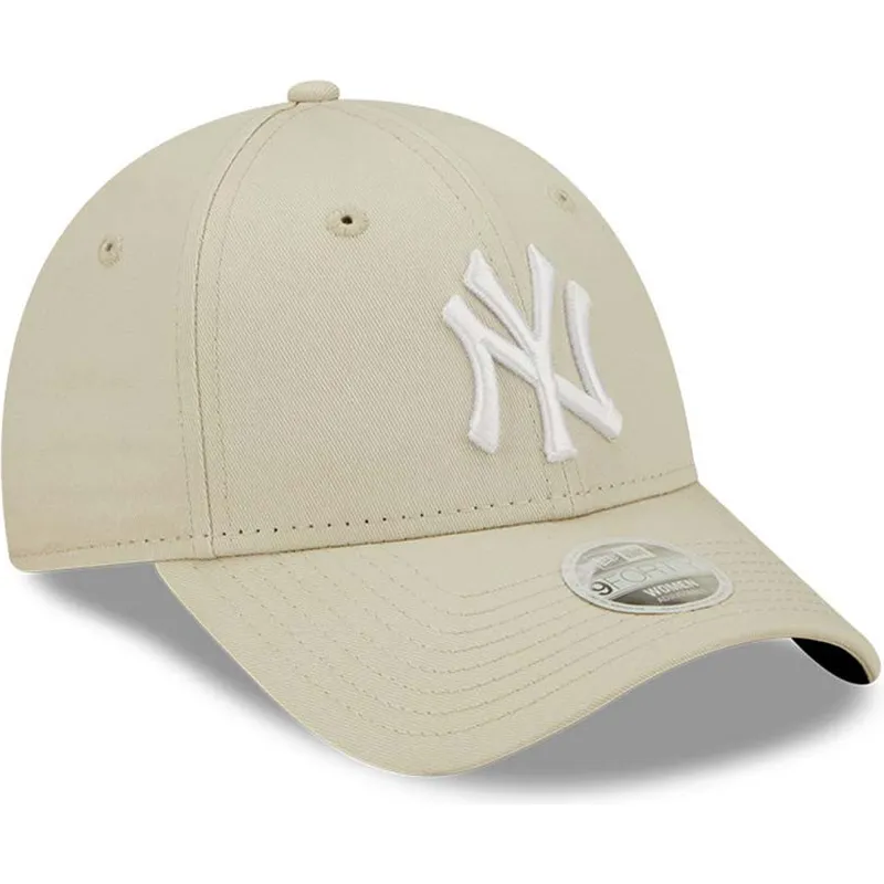 bojd-beige-justerbar-keps-for-dam-9forty-league-essential-fran-new-york-yankees-mlb-av-new-era