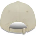 beige-justerbar-kurvkeps-for-dam-9forty-league-essential-new-york-yankees-mlb-fran-new-era
