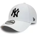 casquette-courbee-blanche-ajustable-9forty-diamond-era-essential-new-york-yankees-mlb-new-era