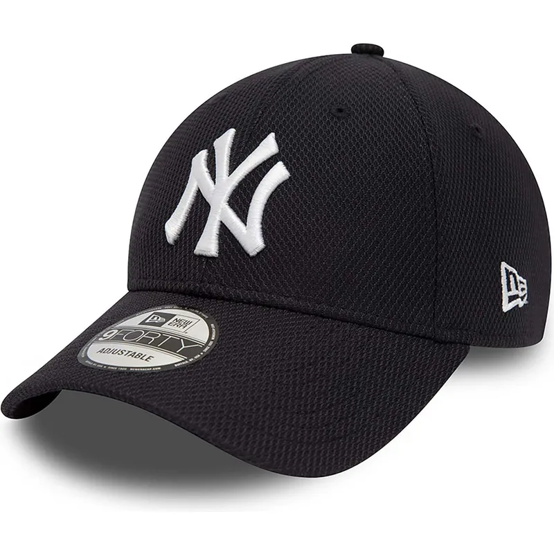 cappellino-curvo-blu-marino-regolabile-9forty-diamond-era-essential-dei-new-york-yankees-mlb-di-new-era