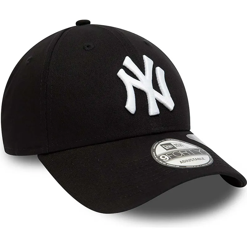 czarna-zakrzywiona-regulowana-czapka-9forty-repreve-league-essential-new-york-yankees-mlb-od-new-era