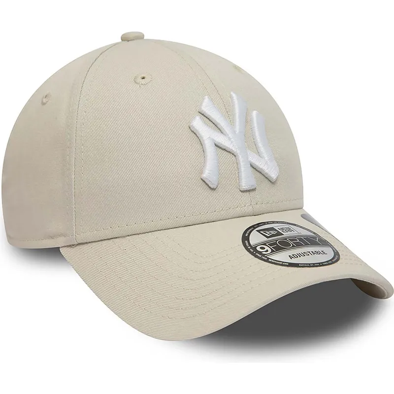 bojd-beige-justerbar-keps-9forty-repreve-league-essential-fran-new-york-yankees-mlb-av-new-era