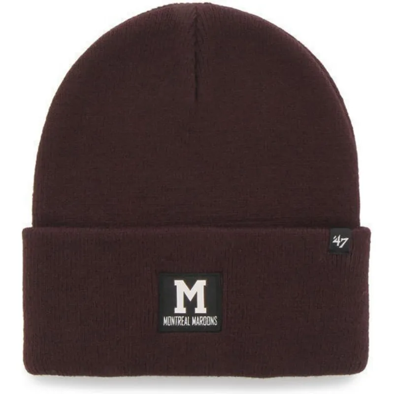 mutzen-rot-der-montreal-maroons-nhl-von-47-brand
