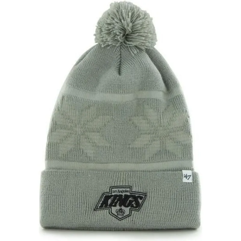 mutzen-pompon-grau-der-los-angeles-kings-nhl-von-47-brand