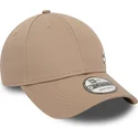 verstellbare-9forty-flawless-kappe-in-hellbraun-von-new-york-yankees-mlb-von-new-era