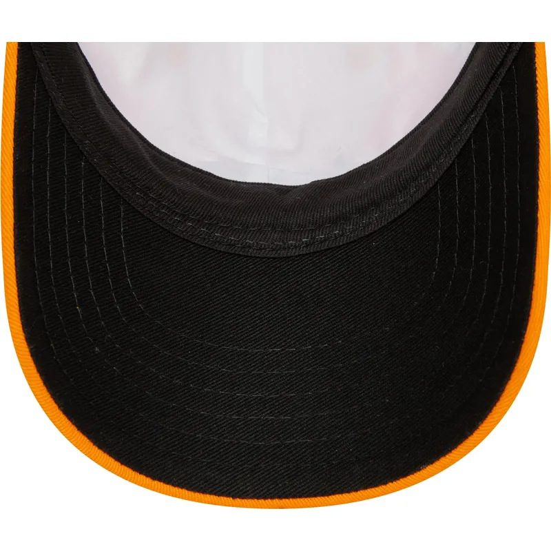 gebogene-orangefarbene-verstellbare-kappe-fur-kinder-9forty-script-animal-von-new-era