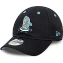 mutzen-gebogen-marineblau-verstellbares-band-fur-kinder-9forty-character-der-tiburon-von-new-era