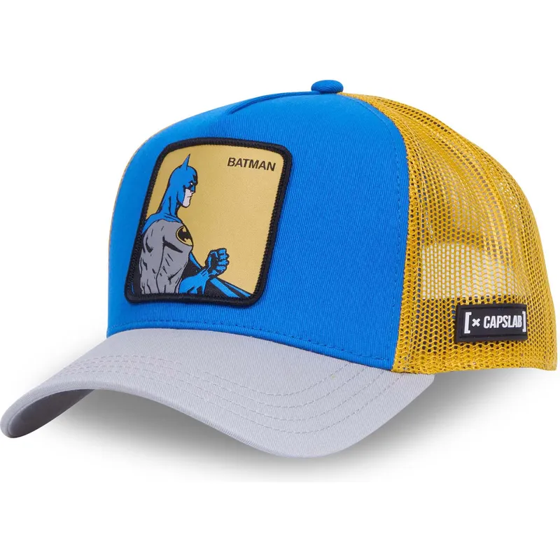 capslab-batman-btp-dc-comics-blaue-gelbe-und-graue-trucker-kappe