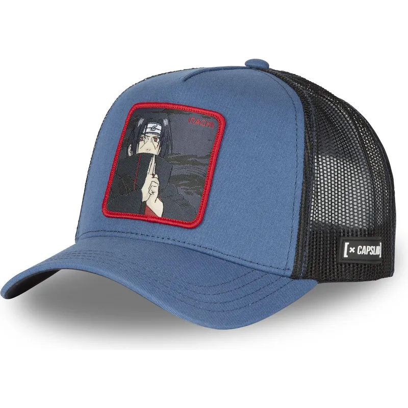 itachi-igb-naruto-capslab-dunkelblaue-und-schwarze-trucker-kappe