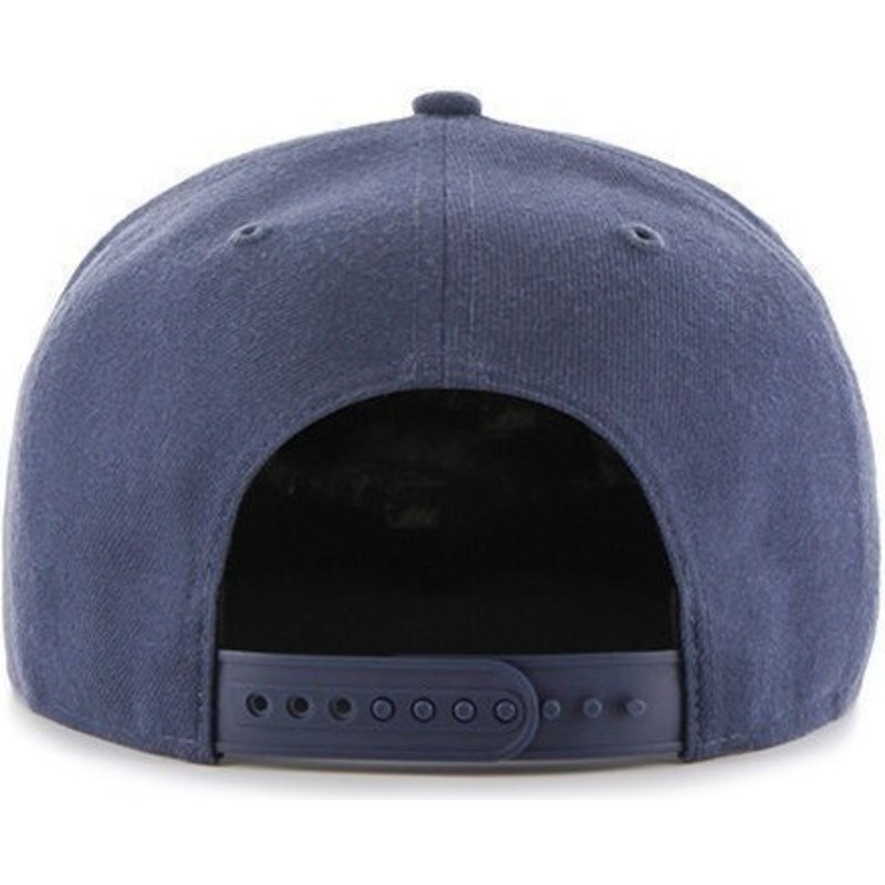 47-brand-flat-brim-grosses-logo-new-york-yankees-mlb-no-shot-snapback-cap-blau-