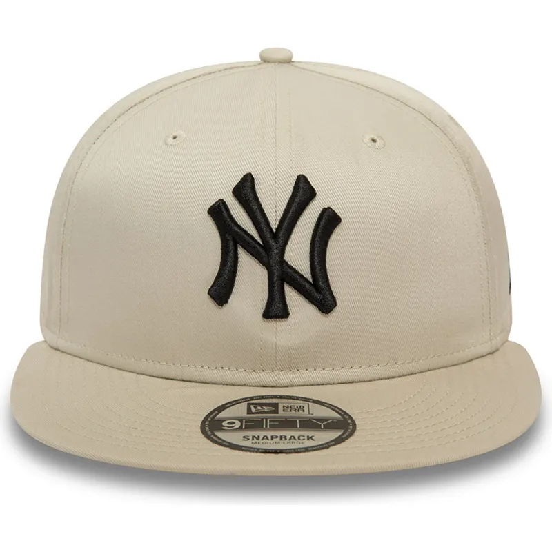 mutzen-flach-beige-snapback-negro-9fifty-league-essential-der-new-york-yankees-mlb-von-new-era mutzen-flach-beige-snapback-negro-9fifty-league-essential-der-new-york-yankees-mlb-von-new-era