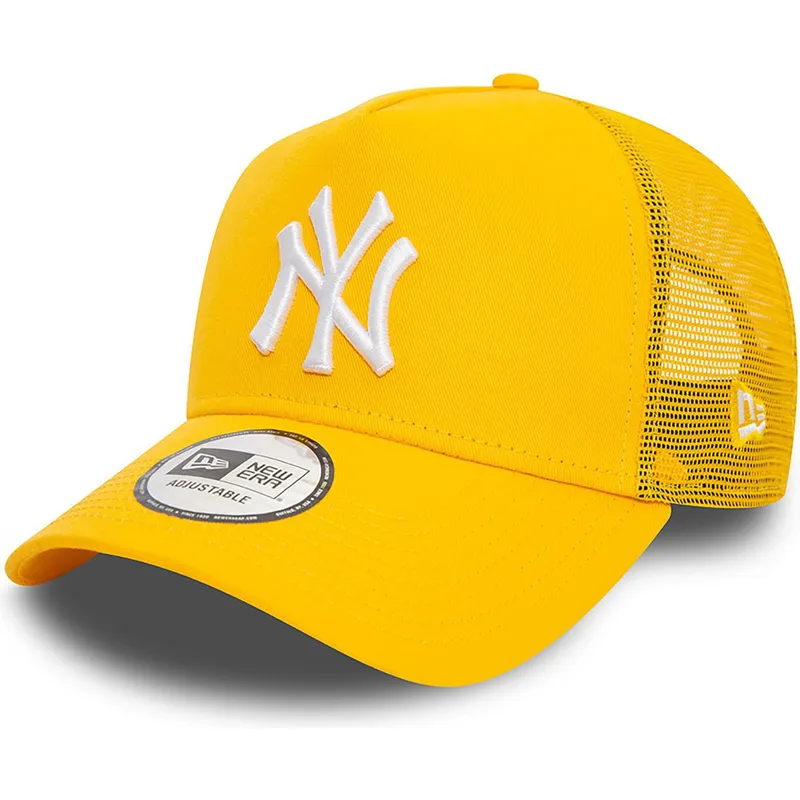 mutzen-gebogen-gelb-snapback-a-frame-league-essential-der-new-york-yankees-mlb-von-new-era mutzen-gebogen-gelb-snapback-a-frame-league-essential-der-new-york-yankees-mlb-von-new-era