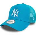 new-era-new-york-yankees-mlb-a-frame-league-essential-blaue-trucker-kappe