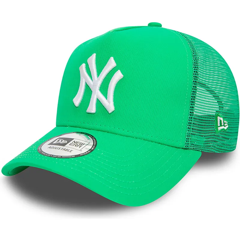 mutzen-gebogen-grun-snapback-a-frame-league-essential-der-new-york-yankees-mlb-von-new-era mutzen-gebogen-grun-snapback-a-frame-league-essential-der-new-york-yankees-mlb-von-new-era