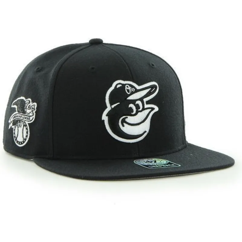 mutzen-flach-schwarz-snapback-de-mascota-der-baltimore-orioles-mlb-von-47-brand mutzen-flach-schwarz-snapback-de-mascota-der-baltimore-orioles-mlb-von-47-brand