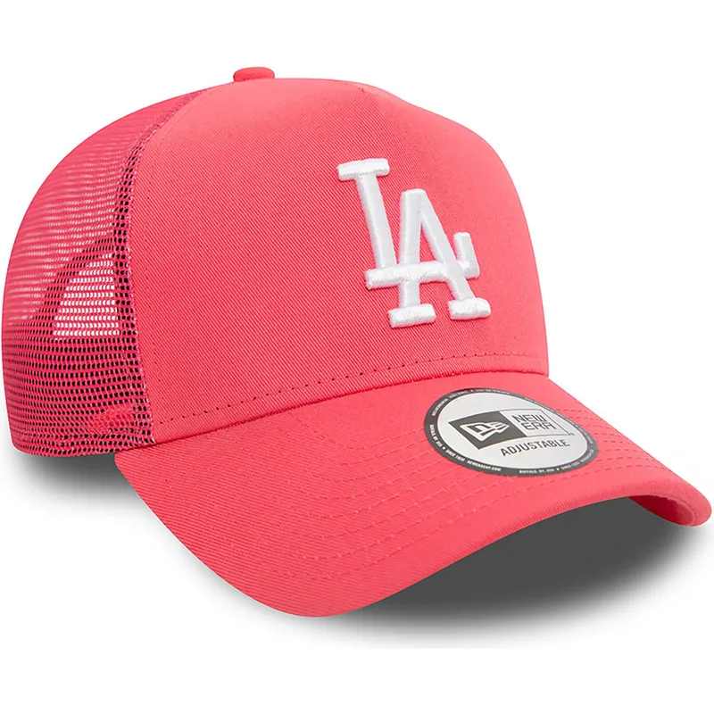 mutzen-gebogen-rosa-snapback-a-frame-league-essential-der-los-angeles-dodgers-mlb-von-new-era mutzen-gebogen-rosa-snapback-a-frame-league-essential-der-los-angeles-dodgers-mlb-von-new-era