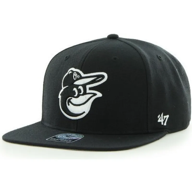 mutzen-flach-schwarz-snapback-de-mascota-der-baltimore-orioles-mlb-von-47-brand mutzen-flach-schwarz-snapback-de-mascota-der-baltimore-orioles-mlb-von-47-brand