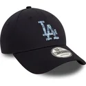 gorra-curva-azul-marino-ajustable-9forty-animal-infill-de-los-angeles-dodgers-mlb-de-new-era