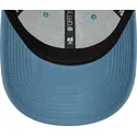 new-era-new-york-yankees-mlb-9forty-seasonal-infill-verstellbare-blaue-kappe-mit-gebogenem-schirm